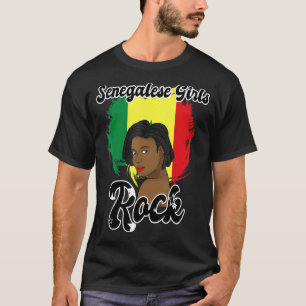 Senegal Senegalese West Africa Proud Princess Quee T-Shirt