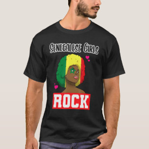 Senegal Senegalese West Africa Proud Princess Quee T-Shirt