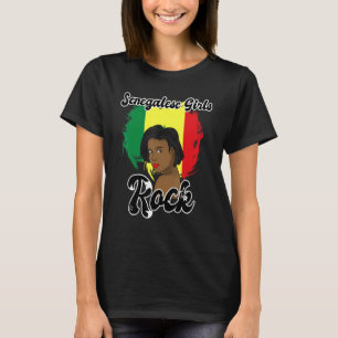 Senegal Senegalese West Africa Proud Princess Quee T-Shirt