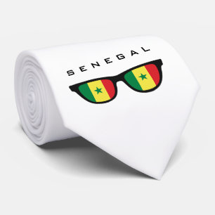 Senegal Shades custom text & colour tie