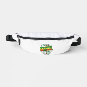 Senegal Soccer 2026 Soccer Bold Country Typography Bum Bags