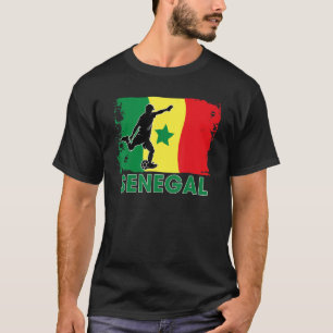 Senegal Soccer Fan 2022 National Football Team Fl T-Shirt