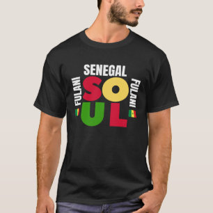 Senegal Soul Fulani Ancestry Initiation DNA Resul T-Shirt