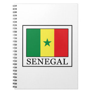 Senegal Spiral Notebook