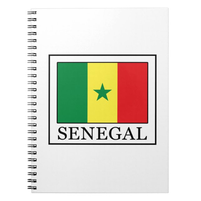 Senegal Spiral Notebook (Front)