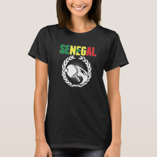 Senegal Table Tennis Senegalese Ping Pong Support T-Shirt
