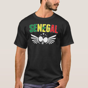 Senegal Table Tennis   Support Senegalese Ping Pon T-Shirt