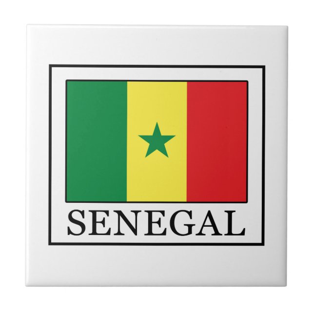 Senegal Tile (Front)