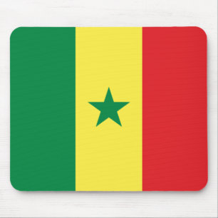 Senegalese Flag (Senegal) Mouse Pad