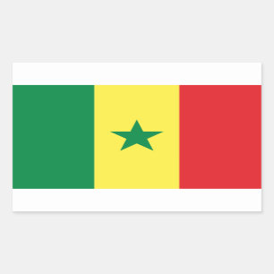 Senegalese flag Stickers