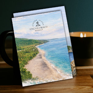 Senggigi Beach, Lombok Island, Indonesia   Travel Postcard