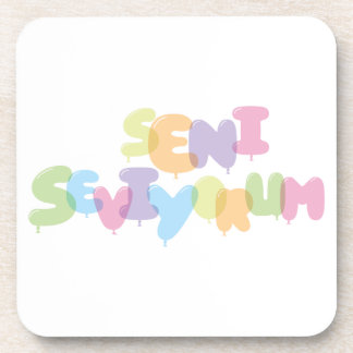 Seni seviyorum -I love you in Turkish Coaster