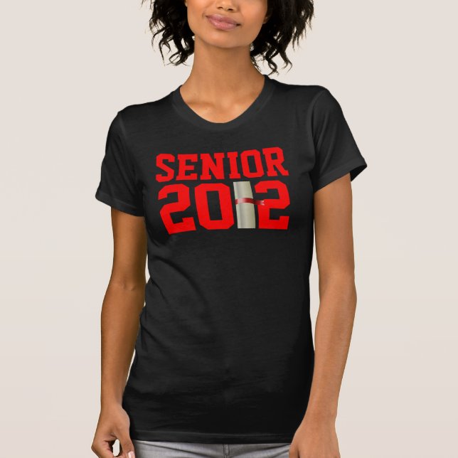 SENIOR 2012 T-shirt (Front)