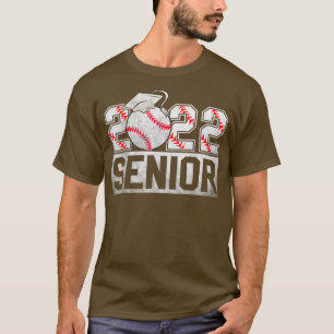 Senior 2022 Baseball Player Class Of 2022 Graduate T-Shirt