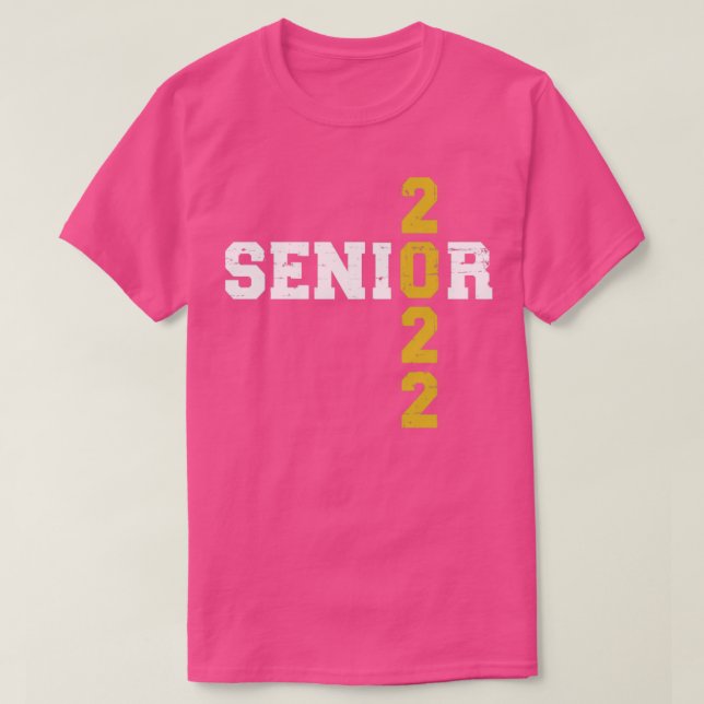 Senior 2022 graduation class T-Shirt (Design Front)