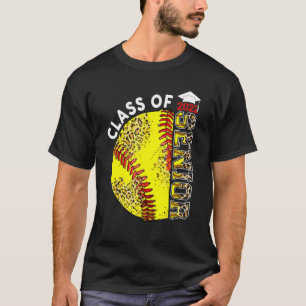 Senior 2022 Softball Player Graduate Class Of 2022 T-Shirt