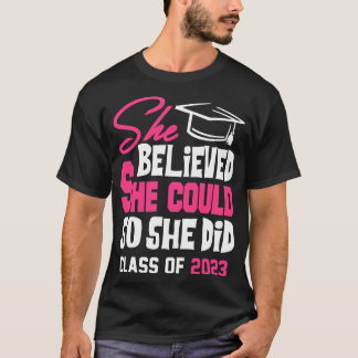 Senior 2023 Class of 2023 Graduate 7 T-Shirt