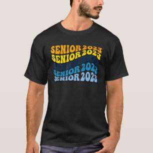 Senior 2023 Retro Class of 2023 Seniors Graduation T-Shirt