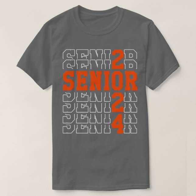 Senior 2024 2 T-Shirt (Design Front)