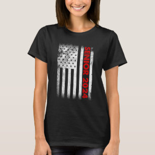 Senior 2024 American Flag USA Graduation Class of T-Shirt