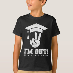 Senior 2024 Class Of 2024 Graduation Graduate Men  T-Shirt