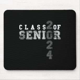 Senior 2024 Class Of 2024 Graduation Mouse Pad