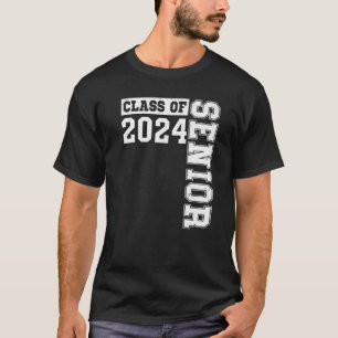 Senior 2024 Class of 2024 Graduation Seniors Him T-Shirt