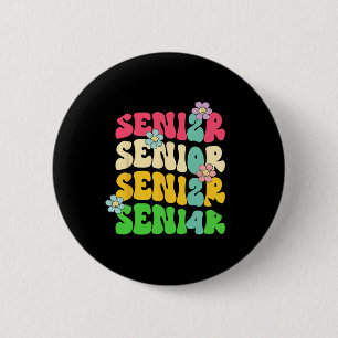 Senior 2024 Class Of 2024 Seniors Graduation 2024  6 Cm Round Badge