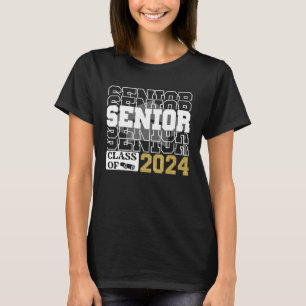 Senior 2024 Class of 2024 Seniors Graduation 24 T-Shirt