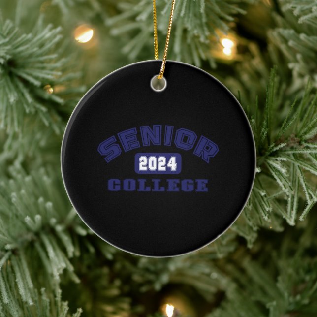 Senior 2024 College Ceramic Tree Decoration (Tree)