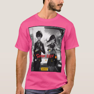 Senior 2024 Counterfeit Anime Aesthetic girl T-Shirt