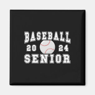 Senior 2024 Graduation Party Idea Baseball Senior Magnet