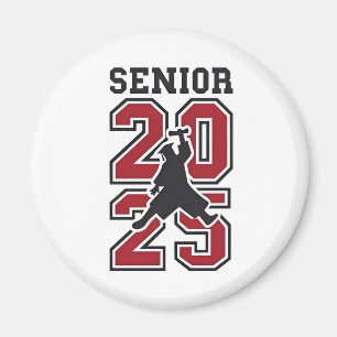 Senior 2025 Basketball Graduate Sport Magnet