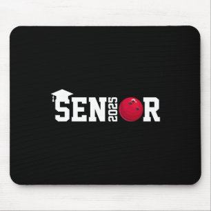 Senior 2025 Bowling Player Cl Of 2025 Graduation S Mouse Pad