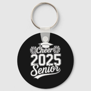 Senior 2025 Cheer Team Mum High School Graduation Key Ring