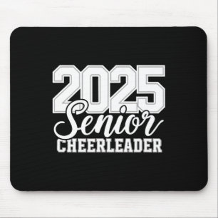Senior 2025 Cheer Team Mum High School Graduation Mouse Pad