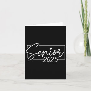 Senior 2025 Cl Of 2025 Graduation For College High Card