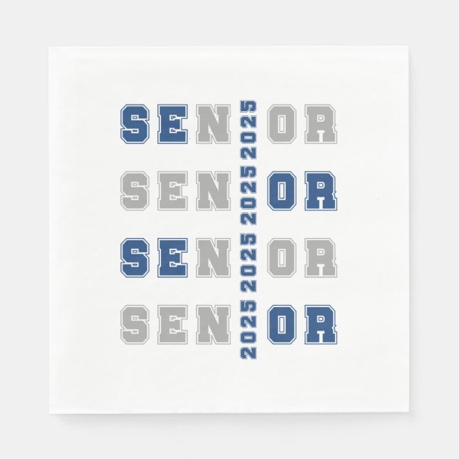Senior 2025 napkin (Front)