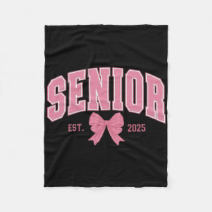 Senior 2025 Sticker Fleece Blanket