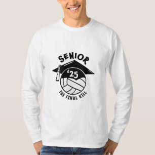 Senior 2025 Volleyball Graduation T-Shirt