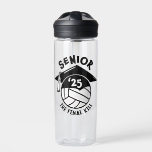 Senior 2025 Volleyball Graduation  Water Bottle