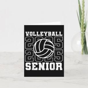 Senior 2025 Volleyball Mum High School Graduation  Card
