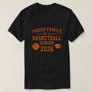 Senior 2026 Basketball Player Class of 2026 Grad T-Shirt