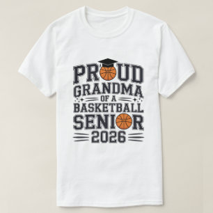 Senior 2026 Basketball Player Class of 2026 Grad T-Shirt