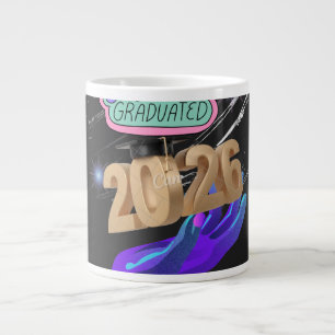 Senior 2026 Celebration Design Large Coffee Mug