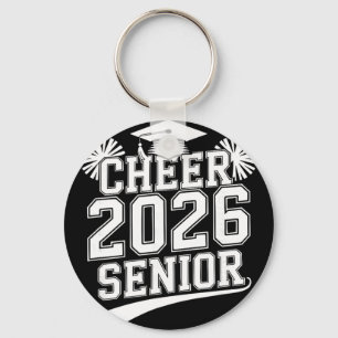 Senior 2026 Cheer Team Mum High School Graduation Key Ring