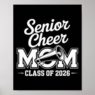 Senior 2026 Cheer Team Mum High School Graduation  Poster