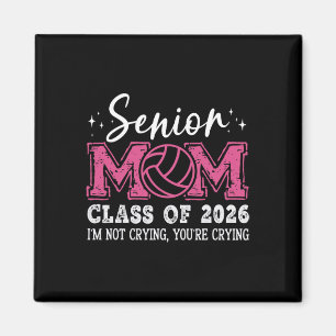 Senior 2026 Cl Of 2026 Senior Mum Volleyball Gradu Magnet
