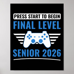 Senior 2026 Cl Of 2026 Senior  Poster