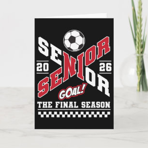 Senior 2026 Cl Of 2026 The Final Season Soccer Mom Card